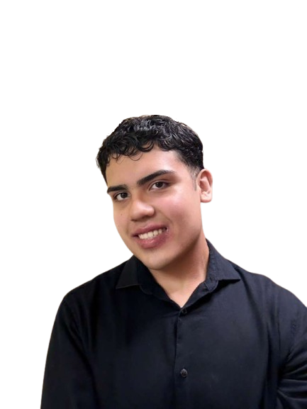 Luis enseñando inglés